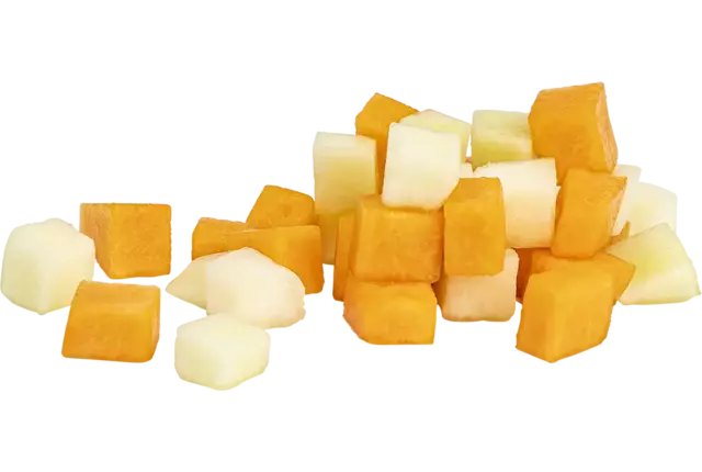 Meloen mix vers gesneden 1kg stuk