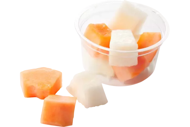 Meloen mix gesneden tray 9x100gr stuk