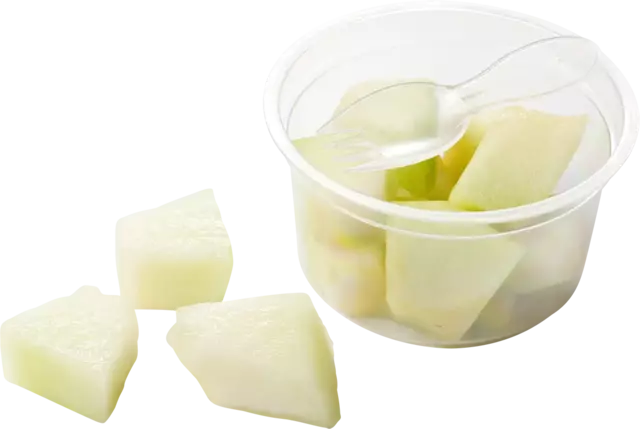 Meloen galia gesneden tray 9x100gr stuk