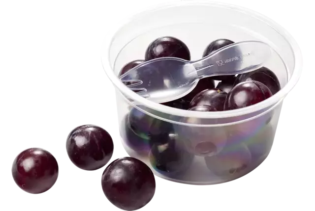 Druiven blauw schoon tray 9x100gr stuk