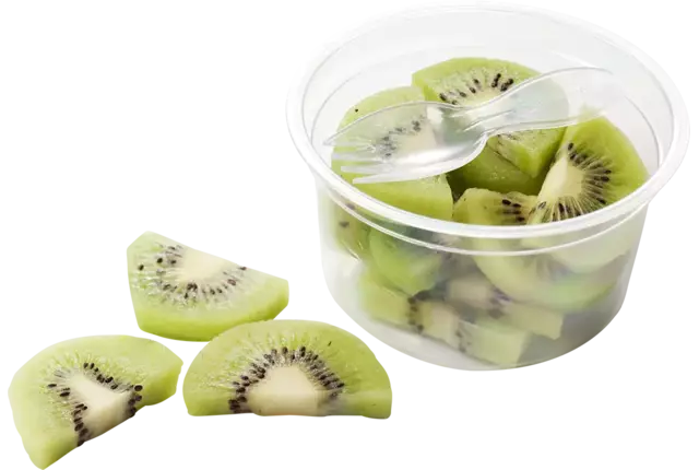 Demi-rondelles de kiwi tray 9x100g pièce