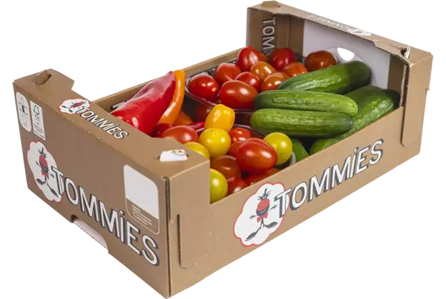 Snackgroenten vergaderdoosje 1,4kg stuk