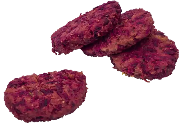Bieten burger 90gr bak 12st kist 6 stuks