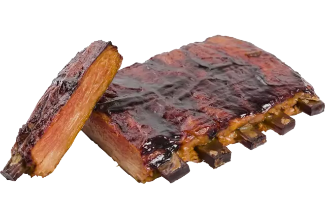 Plantaardige spareribs 2st 350gr kist 6 stuks