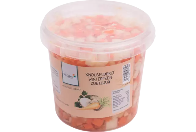 Knolselderij winterpeen zoetzuur 1kg stuk