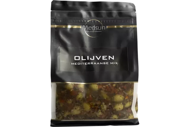 Olijven mediterraanse mix 1kg stuk
