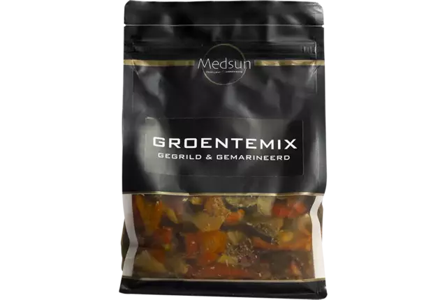 Groentemix gegrild en gemarineerd 1kg stuk