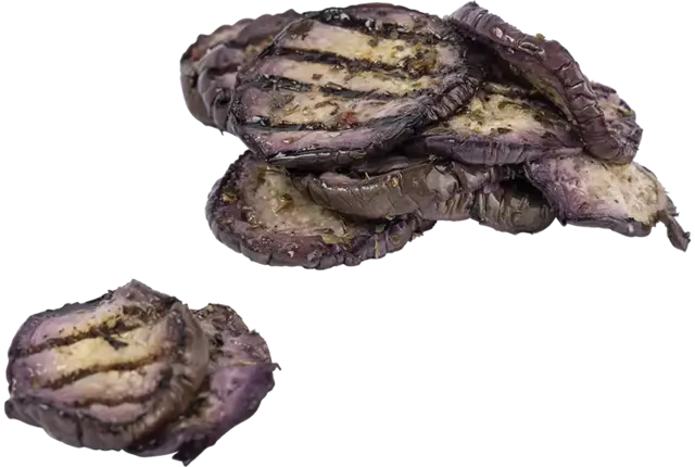 Aubergine rond gegrild 1kg stuk