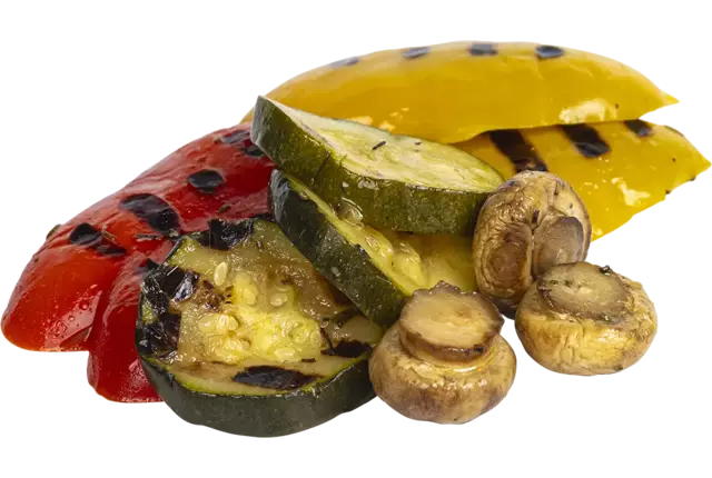 Gegrilde groenten mix 1kg kist 4 stuks
