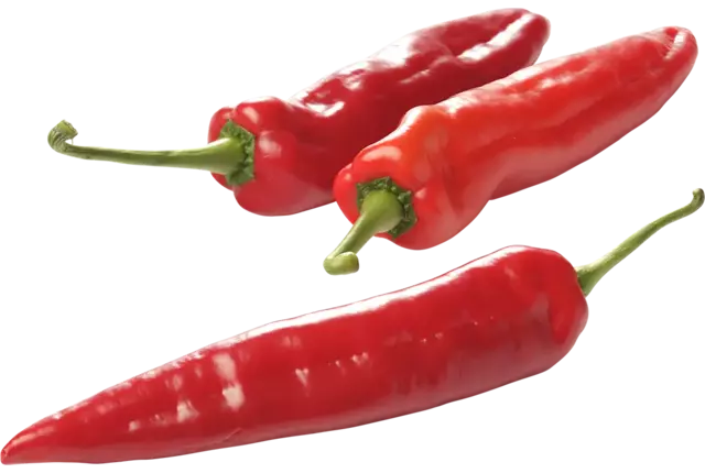 BIO Zoete punt paprika verpakt 180gr kist 10 stuks