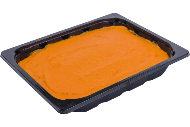 Zoete aardappel puree 2kg kist 6 stuks