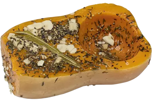 Bottle gourd sous-vide piece