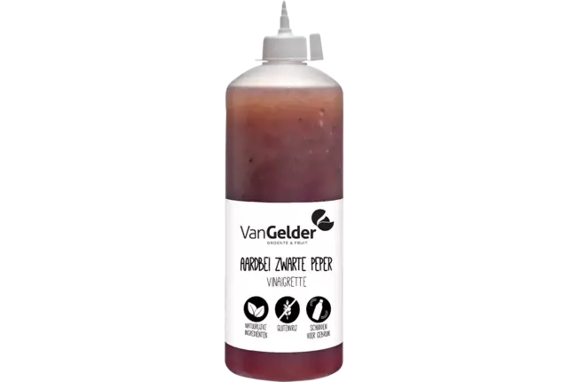 Vinaigrette strawberry-black pepper 1L crade 14 pieces