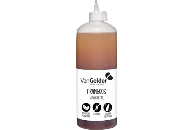 Framboos dressing vinaigrette 1ltr stuk