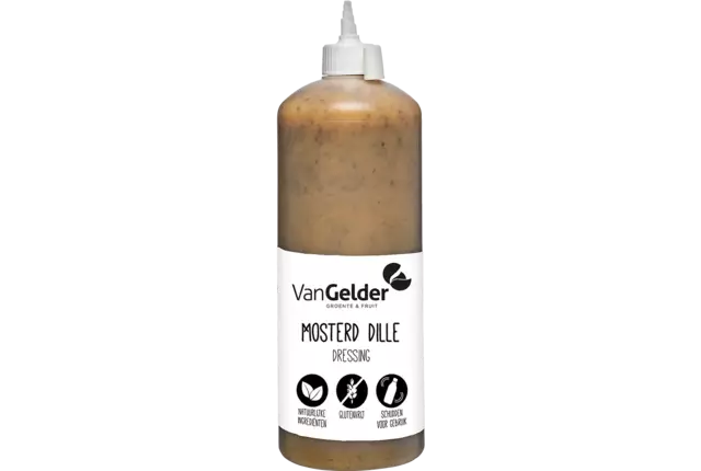Mosterd-dille dressing 1ltr kist 14 stuks