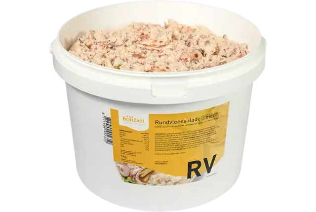 Rundvleessalade select emmer 5kg stuk