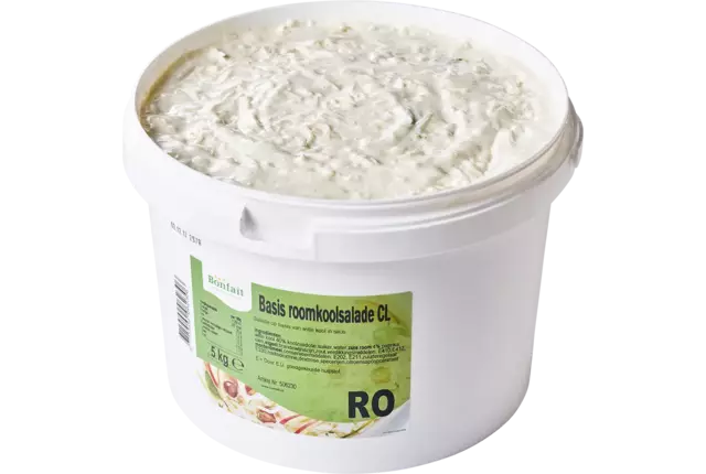Basis Roomkoolsalade emmer 5kg