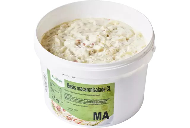 Basis Macaronisalade emmer 2,5kg stuk