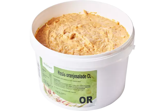Basis oranjesalade emmer 2,5kg