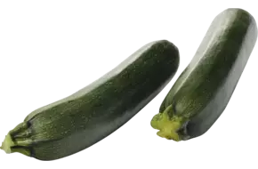 Courgettes groen