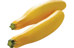Courgettes geel