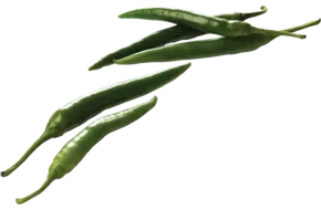 Pepers groen