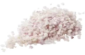 Sjalotten brunoise 5mm zak 500gr