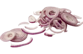 Rode uien ringen 4mm. 1kg