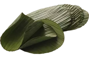 Bananenblad rond 20cm 500gr
