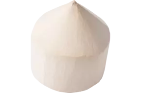 Drinking coconut piece