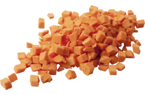 Zoete aardappel brunoise 10mm bulk