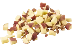 Roseval met schil brunoise 20mm zak 1kg