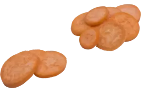 Zoete aardappel plak 12mm bak 1kg
