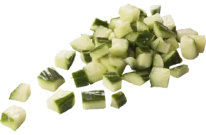 Komkommer brunoise 20mm 1kg