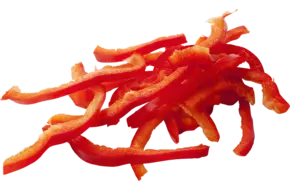 Paprika rood julienne 10mm 1kg