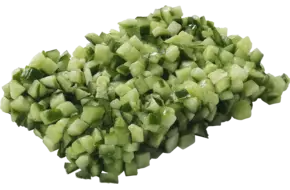 Komkommer brunoise 10mm 1kg