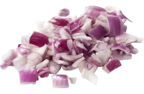 Uien rode brunoise 20mm 1kg