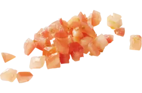Tomaten brunoise 10mm bak 500gr