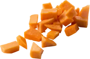 Pompoen brunoise 20-40mm 1kg