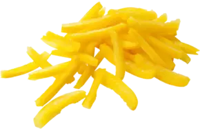 Paprika geel sticks bak 1kg