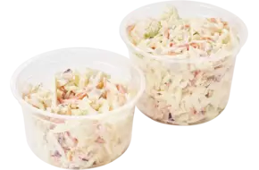 Bleekkaassalade tray 5x100gr