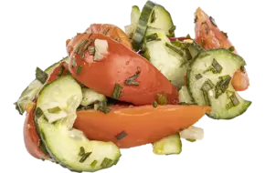 Komkommer-tomaten salade 200gr