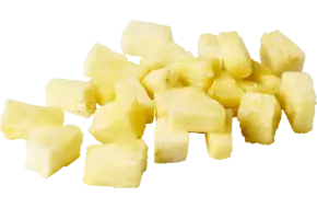 Ananas handgesneden 20mm. 2,5kg