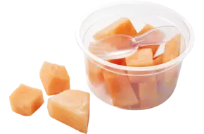Meloen canteloupe gesneden tray 9x100gr