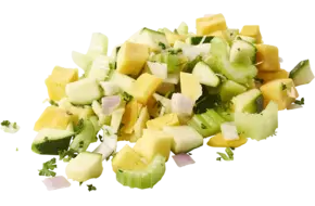 Groentemix herfst brunoise 20mm bak 1kg