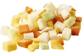 Groentemix winter brunoise 20mm bak 1kg
