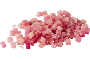 Chioggia biet sous-vide brun. 10mm 800gr